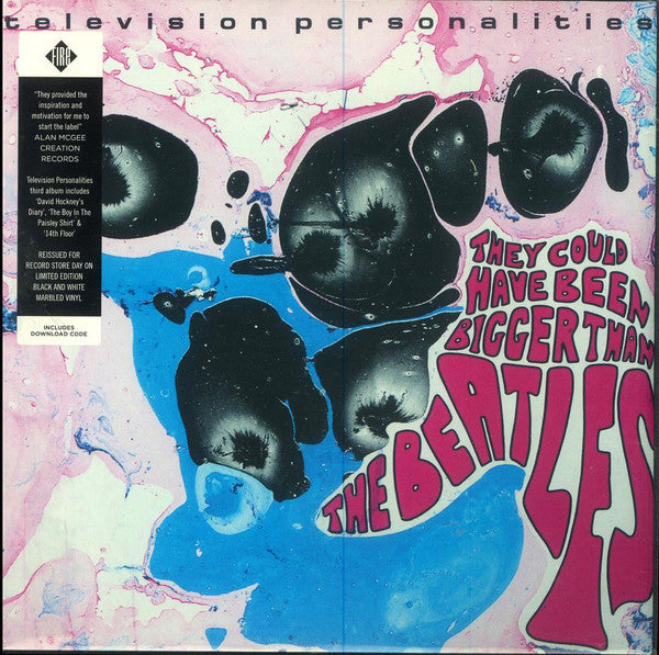 Television Personalities - They Could Have Been Bigger Than The Beatles (LP, Album, Ltd, RE, RM, B&W) - NEW