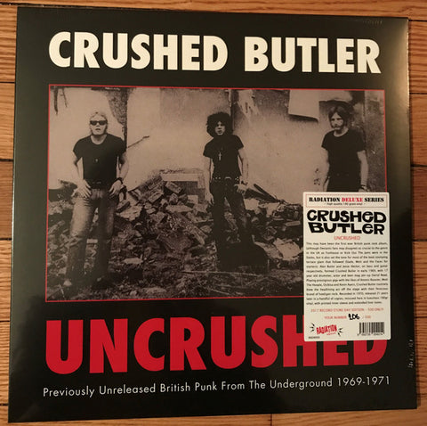 Crushed Butler - Uncrushed: Previously Unreleased British Punk From The Underground 1969-1971 (12", MiniAlbum) - NEW