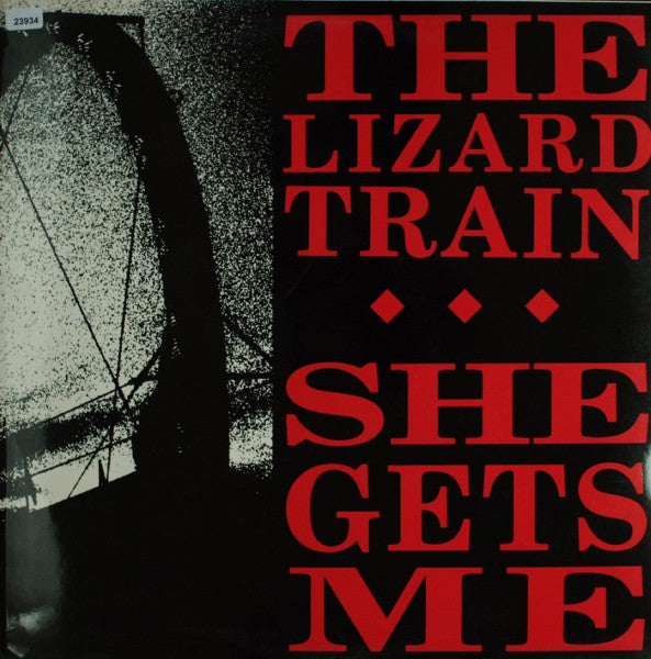 The Lizard Train - She Gets Me (12", EP, Red) - USED