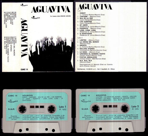 Aguaviva - Aguaviva (Cass, Album) - USED