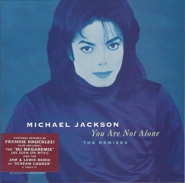 Michael Jackson - You Are Not Alone (The Remixes) (CD, Maxi