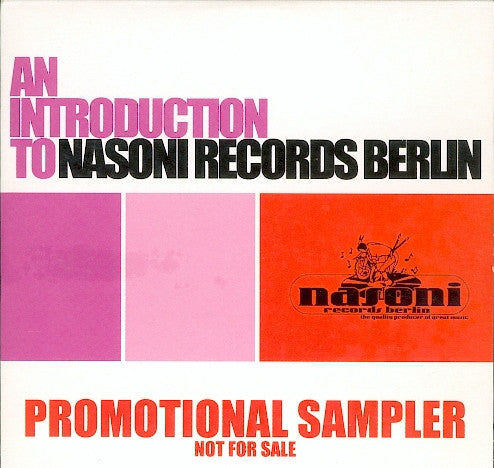 Various - An Introduction To Nasoni Records Berlin (CD, Comp, Ltd, Promo) - USED
