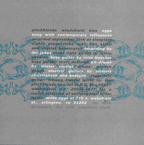 Pitchblende / Eggs - Split (7") - USED