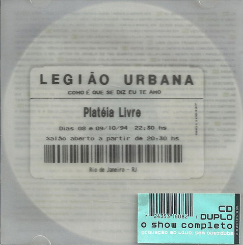 Legião Urbana - Como É Que Se Diz Eu Te Amo (2xCD, Album, RP) - USED