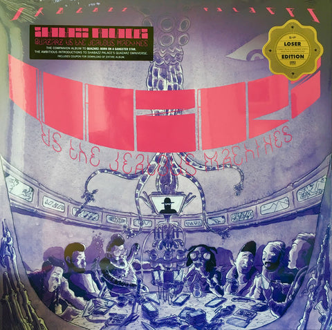 Shabazz Palaces - Quazarz vs. The Jealous Machines (LP, Album, Ltd, Whi) - NEW