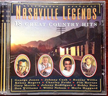 Various - Nashville Legends (CD, Album, Comp) - USED