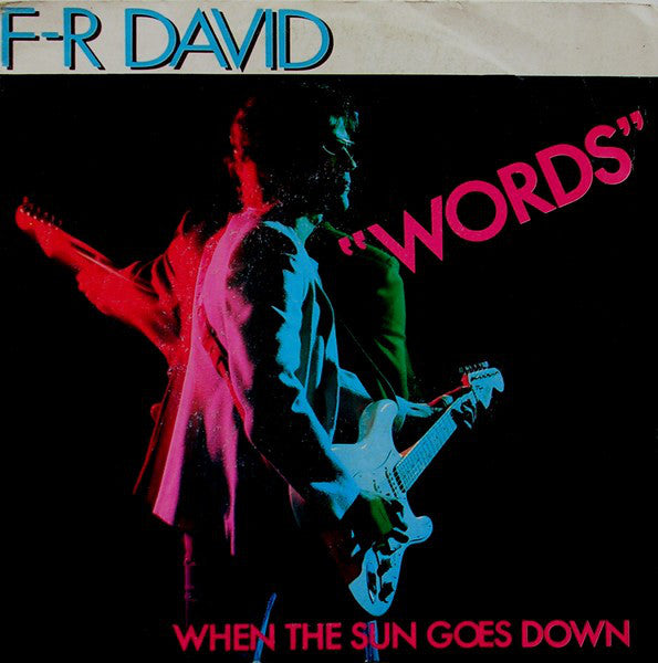 F-R David* - Words (7", Single) - USED
