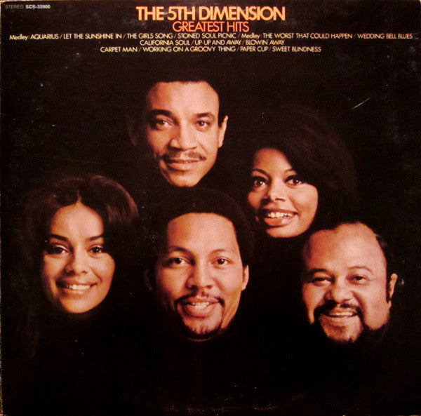 The 5th Dimension* - Greatest Hits (LP, Comp, Uni) - USED