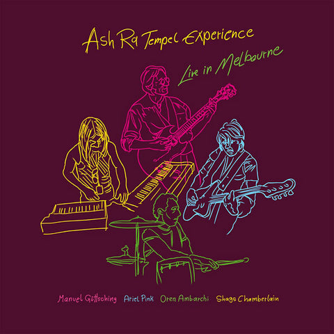 Ash Ra Tempel Experience Feat. Manuel Göttsching, Ariel Pink, Oren Ambarchi, Shags Chamberlain - Live In Melbourne (LP, Album) - NEW