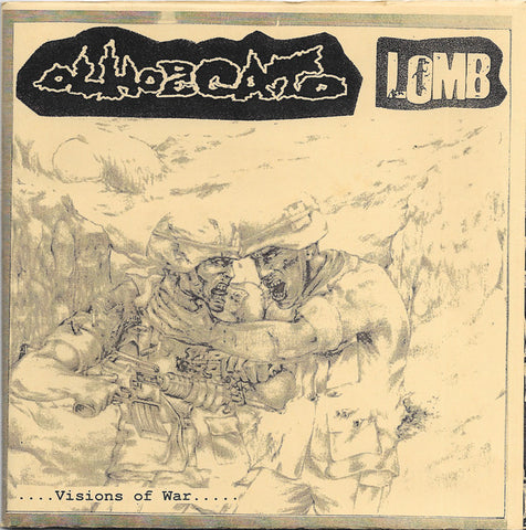Lomb / Olho De Gato - ....Visions Of War..... ......Stench Of Gore.... (7") - USED