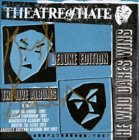 Theatre Of Hate - He Who Dares Wins (The Live Albums) (CD, Album, RE, RM + CD, Album, RE, RM + CD, Album ) - NEW