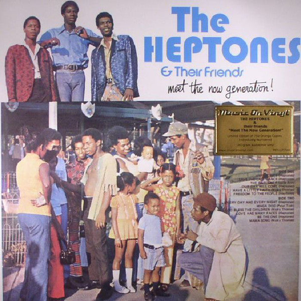Various - The Heptones & Their Friends - Meet The Now Generation! (LP, Comp, Ltd, Num, RE, Ora) - NEW