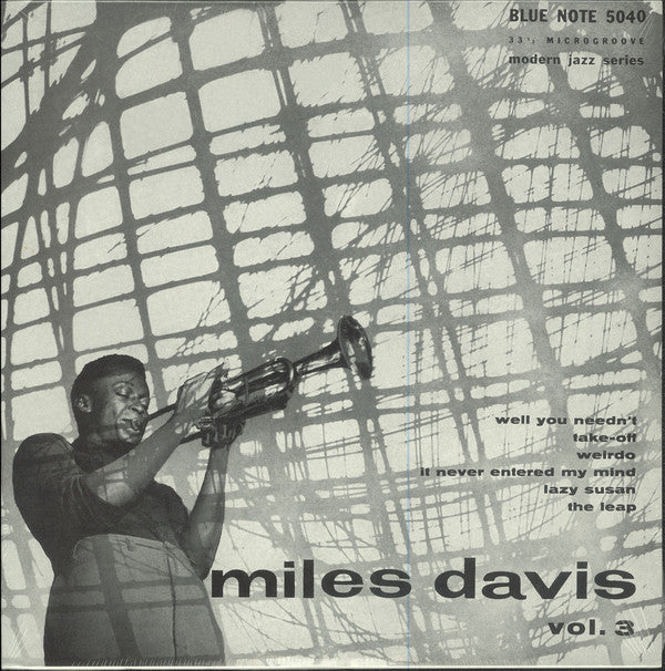 Miles Davis - Vol. 3 (10", Mono, RE) - USED