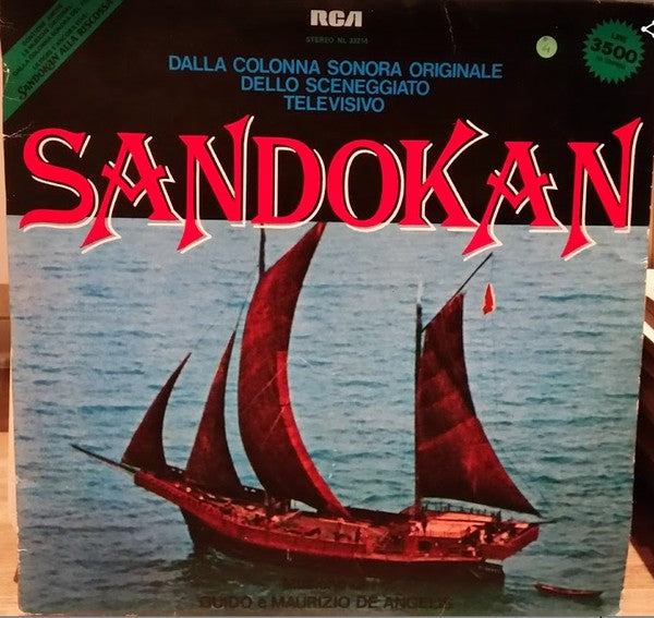 Guido E Maurizio De Angelis* - Sandokan (LP, Album, Promo) - USED