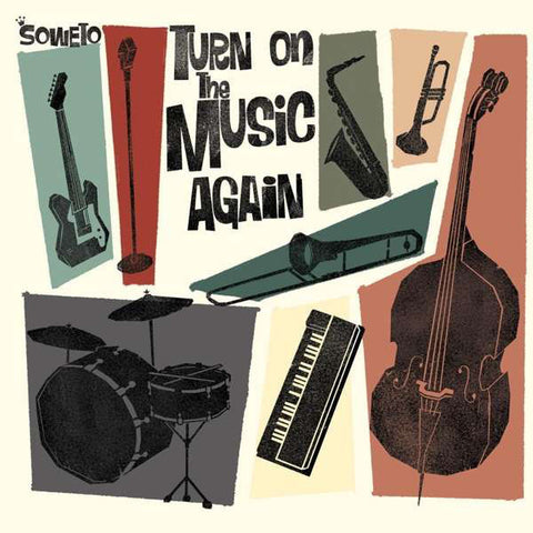 Soweto (3) - Turn On The Music Again (LP, Album + CD, Album) - NEW