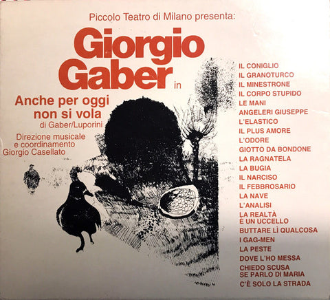 Giorgio Gaber - Anche Per Oggi Non Si Vola (2xCD) - USED