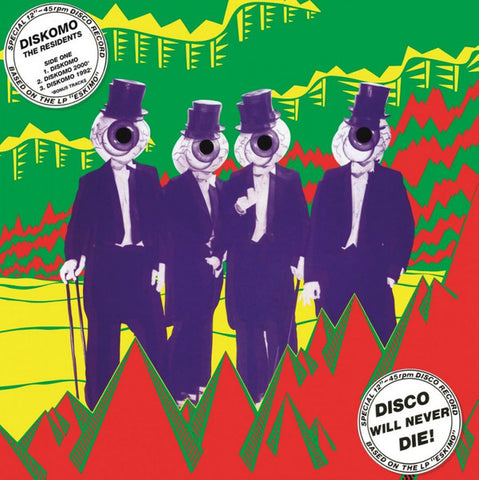 The Residents - Diskomo / Goosebump (12", EP, Ltd, Num, RE, Blu) - NEW