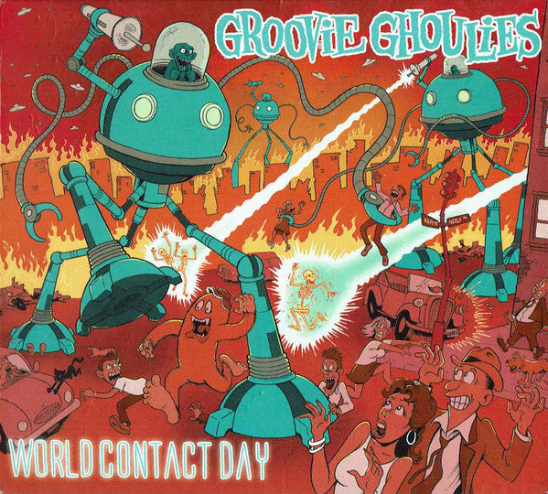 Groovie Ghoulies - World Contact Day (CD, Album, RE) - NEW