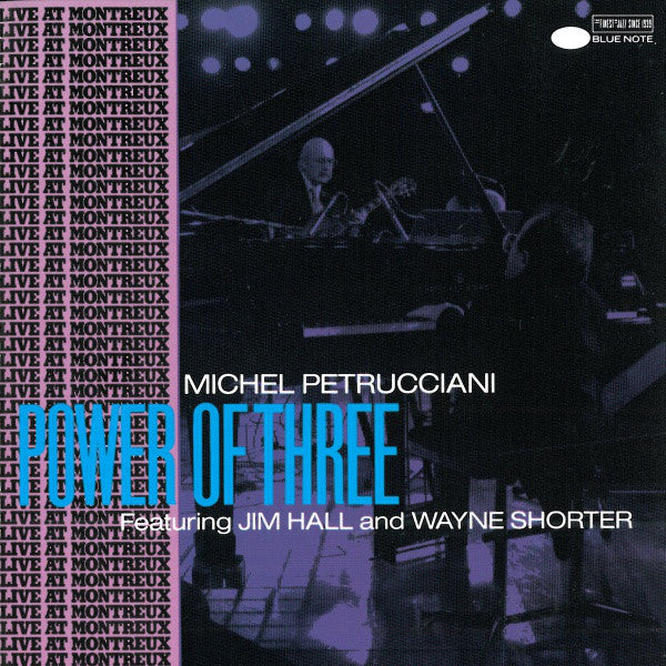 Michel Petrucciani Featuring Jim Hall And Wayne Shorter - Power Of Three (CD, Album, RE) - USED
