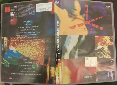 Vasco Rossi - Gli Spari Sopra Tour (DVD, PAL) - USED