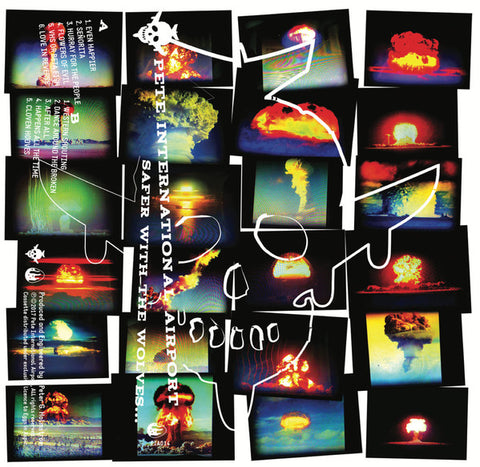 Pete International Airport - Safer With The Wolves (2xLP, Album, Pin) - NEW