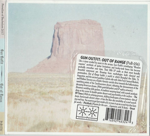 Gun Outfit - Out Of Range (CD, Album) - NEW