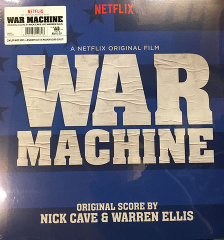 Nick Cave & Warren Ellis - War Machine (Original Score) (2xLP, Album, Whi) - NEW