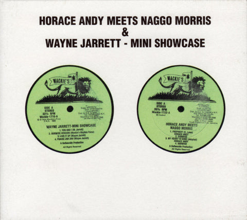 Horace Andy, Naggo Morris / Wayne Jarrett - Horace Andy Meets Naggo Morris / Mini Showcase (CD, Comp) - USED
