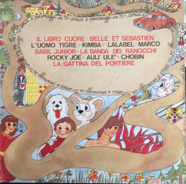 Various - Amici E Personaggi In Tv (LP) - USED