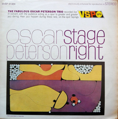 The Fabulous Oscar Peterson Trio* - Stage Right (LP, Comp) - USED