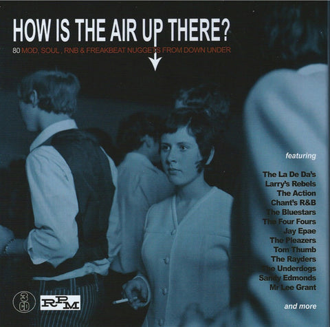Various - How Is The Air Up There? (80 Mod, Soul, RnB & Freakbeat Nuggets From Down Under) (3xCD, Comp) - NEW