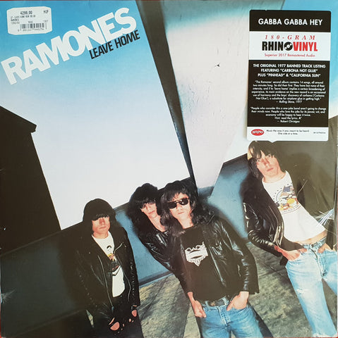 Ramones - Leave Home (LP, Album, RE, RM, 180) - NEW