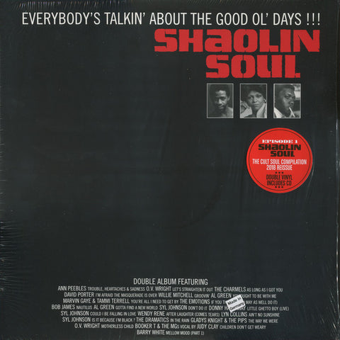 Various - Shaolin Soul (Episode 1) (2xLP, Comp + CD, Comp, Pla + RE) - NEW