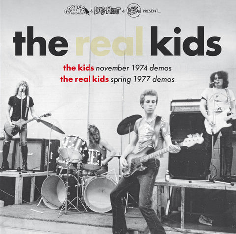The Kids (43) / The Real Kids - November 1974 Demos / Spring 1977 Demos (LP, Gat) - NEW