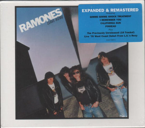 Ramones - Leave Home (CD, Album, RE, RM) - NEW