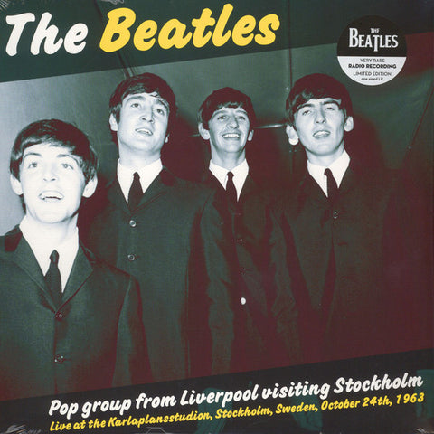 The Beatles - Pop Group From Liverpool Visiting Stockholm (LP, S/Sided, Album, Ltd, Unofficial) - NEW