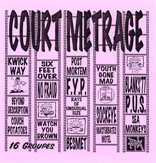 Various - Court Metrage (7", Comp) - USED