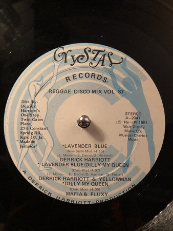 Derrick Harriott - Reggae Disco Mix Vol 37 (12") - USED