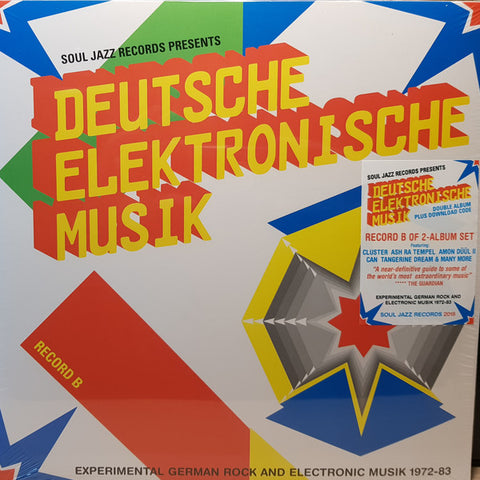 Various - Deutsche Elektronische Musik (Experimental German Rock And Electronic Musik 1972-83) (Record B) (2xLP, Comp, RE) - NEW