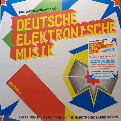 Various - Deutsche Elektronische Musik (Experimental German Rock And Electronic Musik 1972-83) (Record A) (2xLP, Comp, RE) - NEW