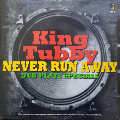 King Tubby - Never Run Away - Dub Plate Specials (LP, Comp) - NEW