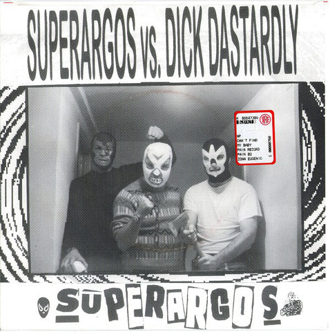 Superargos vs. Dick Dastardly (2) - Superargos / Bloodstains Across Dick Dastardly (7", EP) - USED