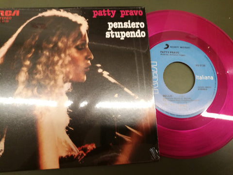 Patty Pravo - Pensiero Stupendo (7", Single, Pin) - NEW