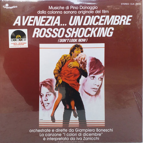Pino Donaggio - A Venezia... Un Dicembre Rosso Shocking (Don't Look Now) (LP, Album, Ltd, RE, Gat) - NEW
