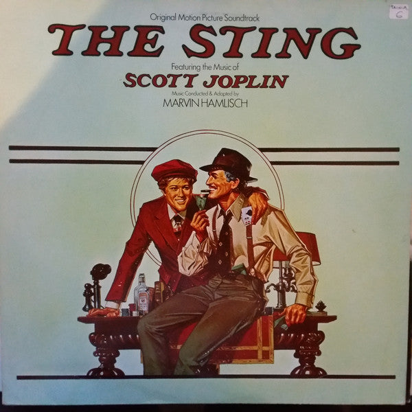 Marvin Hamlisch Featuring The Music Of Scott Joplin - The Sting (Original Motion Picture Soundtrack) (LP, RE) - USED