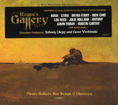 Various - Rogue's Gallery: Pirate Ballads, Sea Songs, & Chanteys (2xCD, Album) - USED