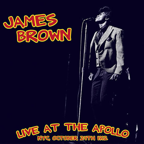 James Brown - Live At The Apollo NYC, October 24th 1962 (LP, Album, Ltd) - NEW