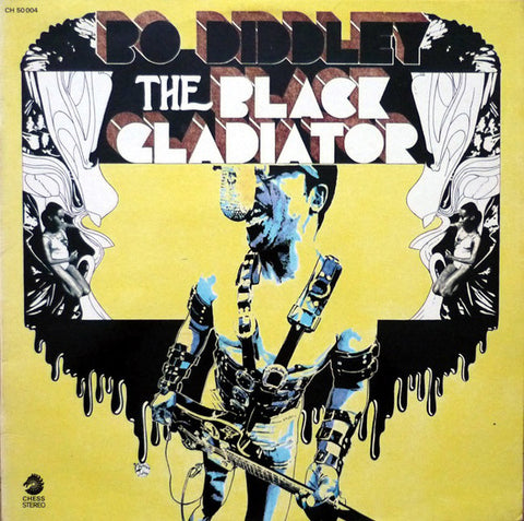 Bo Diddley - The Black Gladiator (LP, Album, RE) - USED