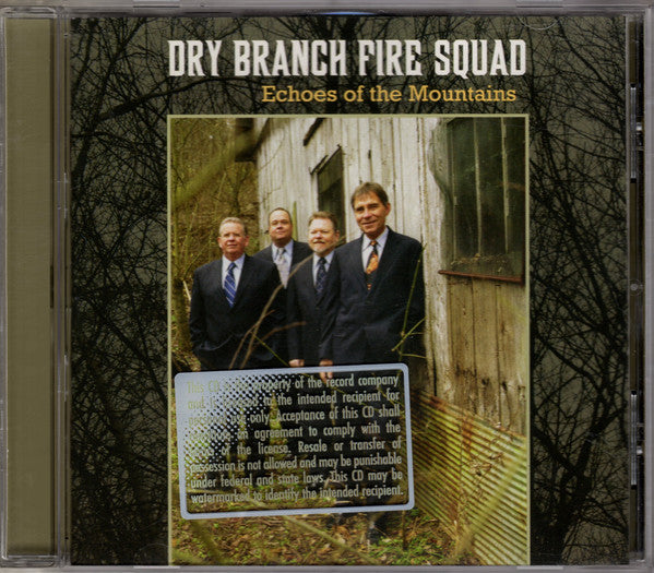 Dry Branch Fire Squad - Echoes Of The Mountains (CD, Album) - USED