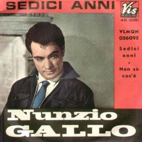 Nunzio Gallo - Sedici Anni (7") - USED